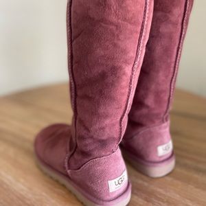 Pink Ugg boots, size 8